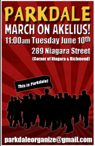 March on Akelius June 10-14